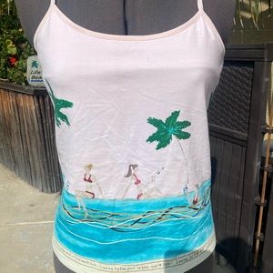 Vintage Susan Lawrence “Lazing by the pool in the warm sun” L